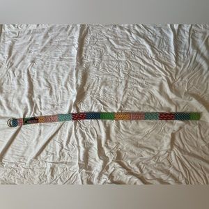 Vineyard Vines Patchwork Ring Belt